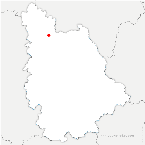 carte de localisation de Berthegon