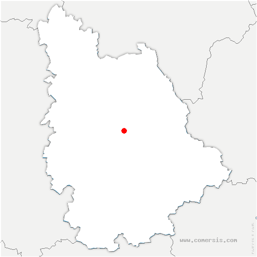carte de localisation de Bignoux