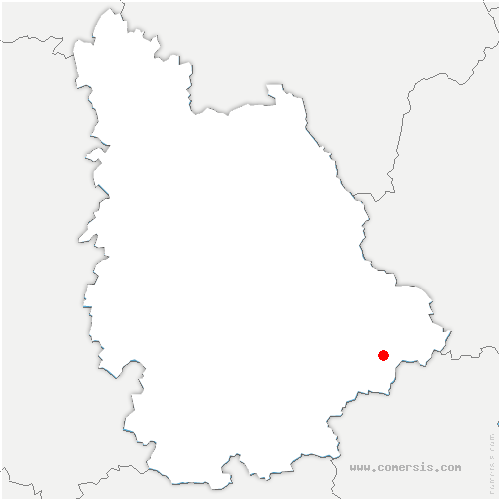 carte de localisation de Bourg-Archambault