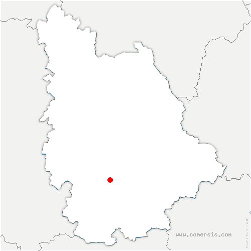 carte de localisation de Brion