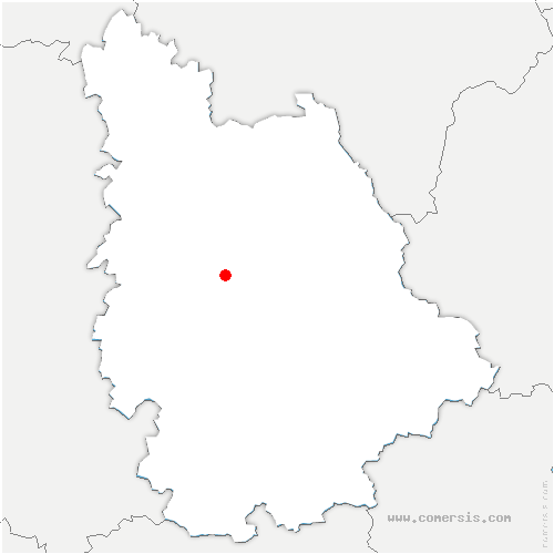 carte de localisation de Buxerolles