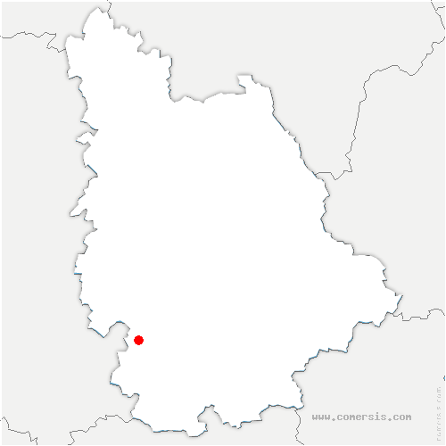 carte de localisation de Ceaux-en-Couhé