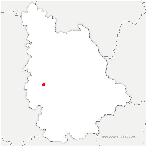 carte de localisation de la Chapelle-Montreuil