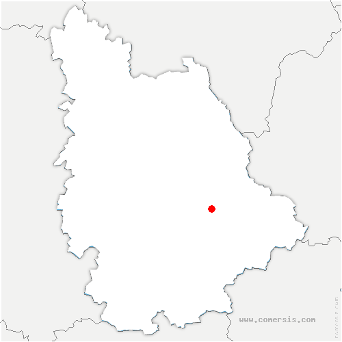 carte de localisation de Chapelle-Viviers