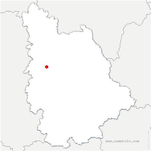 carte de localisation de Charrais