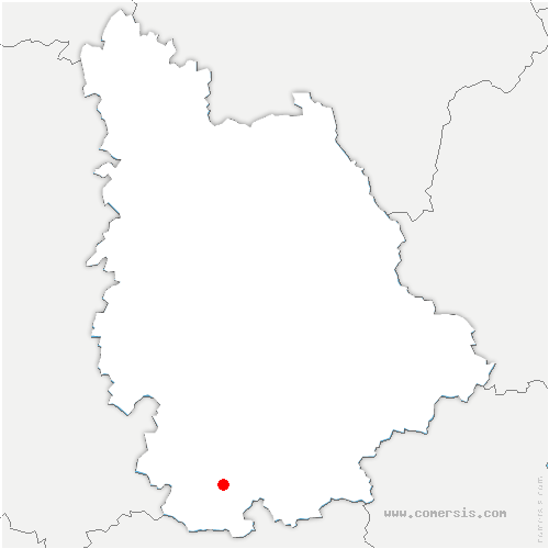 carte de localisation de Charroux