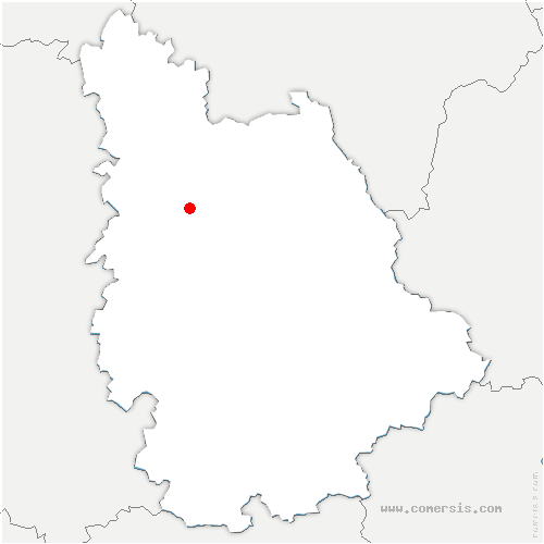 carte de localisation de Cheneché