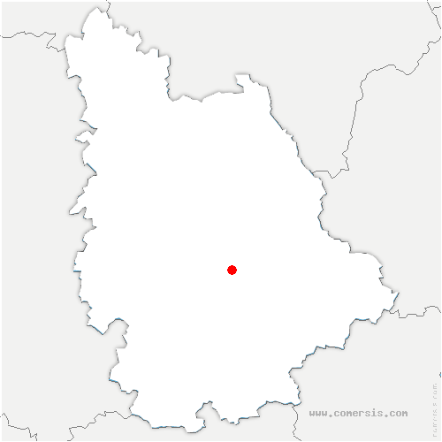 carte de localisation de Fleuré