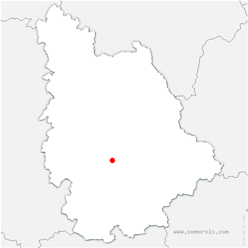 carte de localisation de Gizay