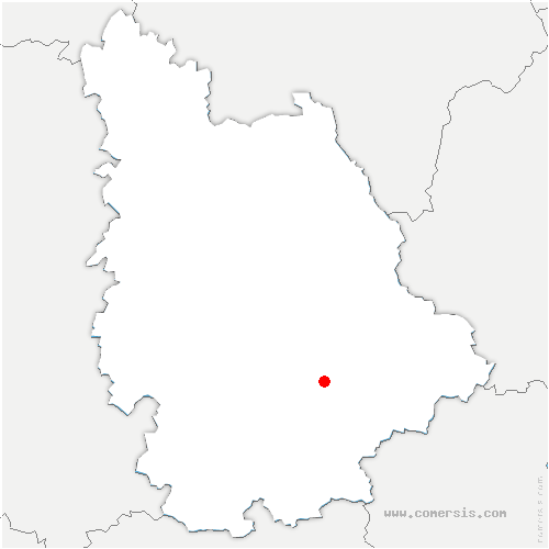 carte de localisation de Gouex