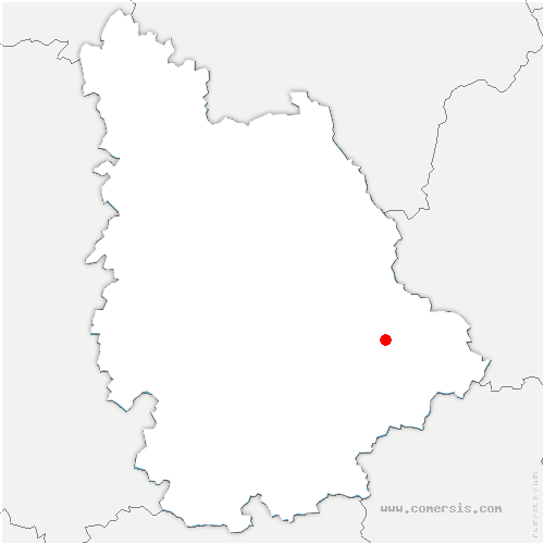 carte de localisation de Jouhet