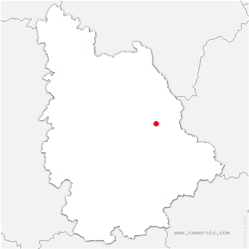 carte de localisation de Lauthiers