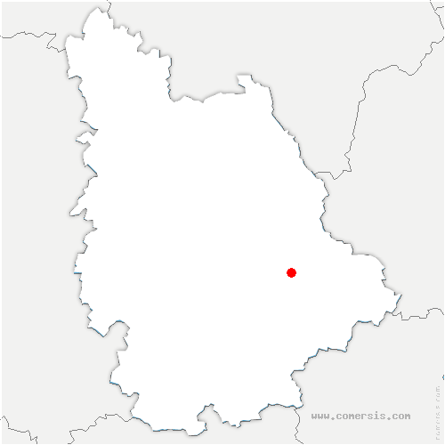 carte de localisation de Leignes-sur-Fontaine
