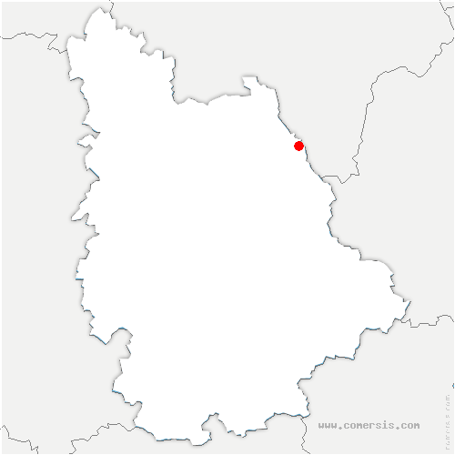 carte de localisation de Lésigny
