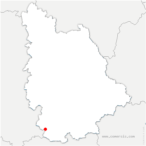 carte de localisation de Linazay
