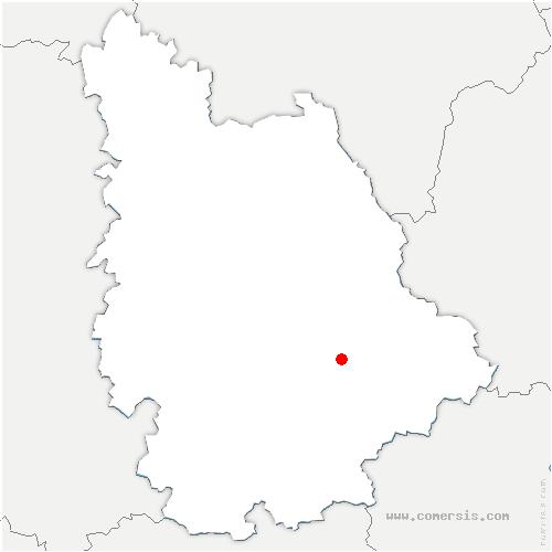 carte de localisation de Lussac-les-Châteaux