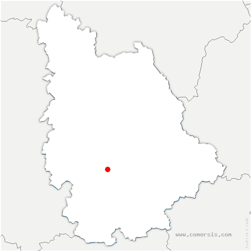 carte de localisation de Marnay