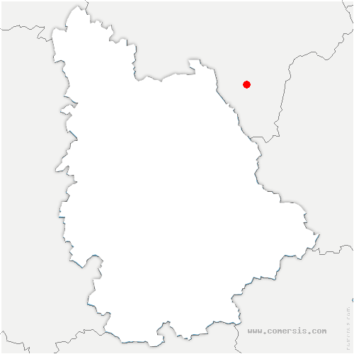 carte de localisation de Marnes