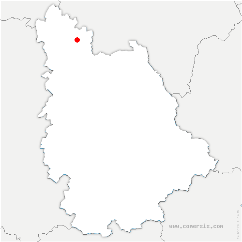 carte de localisation de Messemé