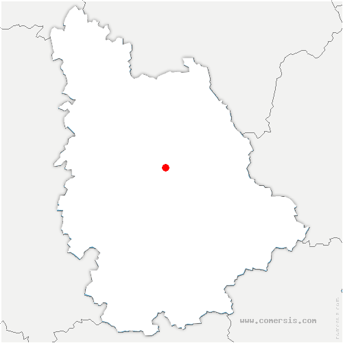 carte de localisation de Montamisé