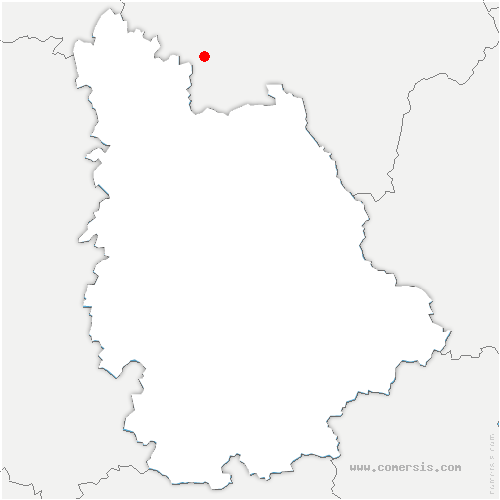 carte de localisation de Montjean