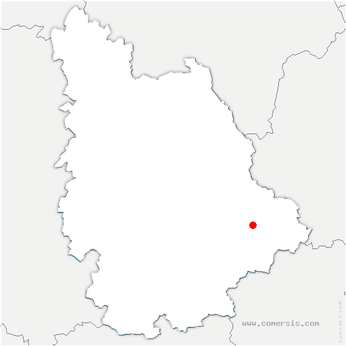 carte de localisation de Montmorillon
