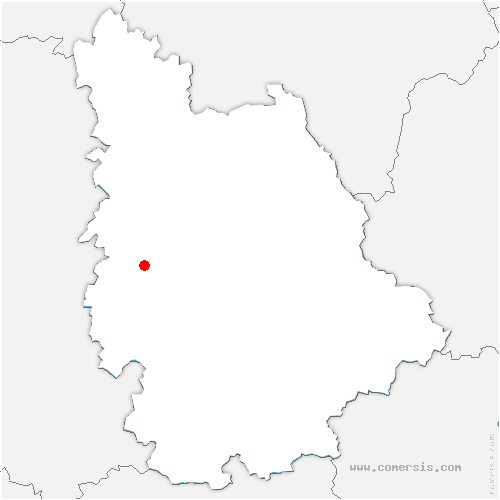carte de localisation de Montreuil-Bonnin