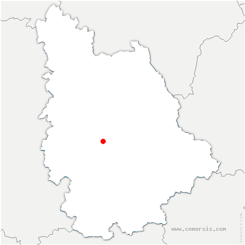 carte de localisation de Nouaillé-Maupertuis