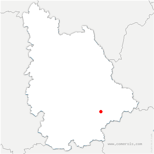 carte de localisation de Persac