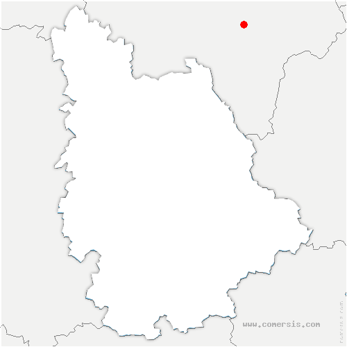 carte de localisation de Pleuville