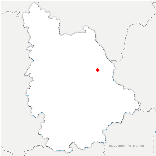 carte de localisation de Puye