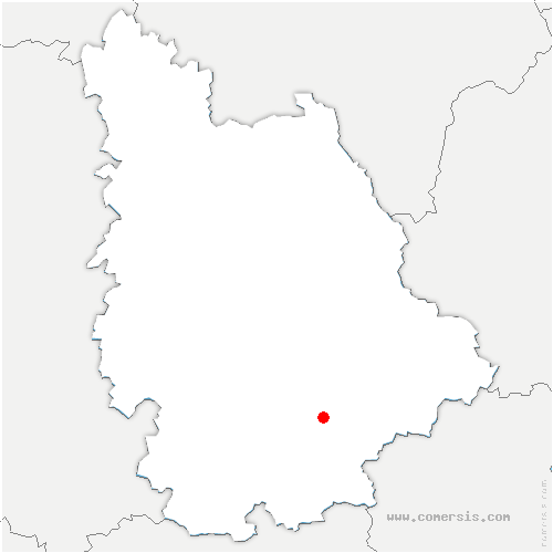 carte de localisation de Queaux