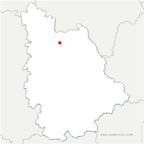 carte de localisation de Saint-Genest-d'Ambière