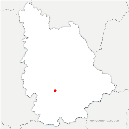 carte de localisation de Saint-Maurice-la-Clouère