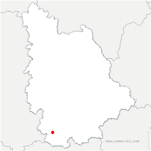 carte de localisation de Saint-Pierre-d'Exideuil