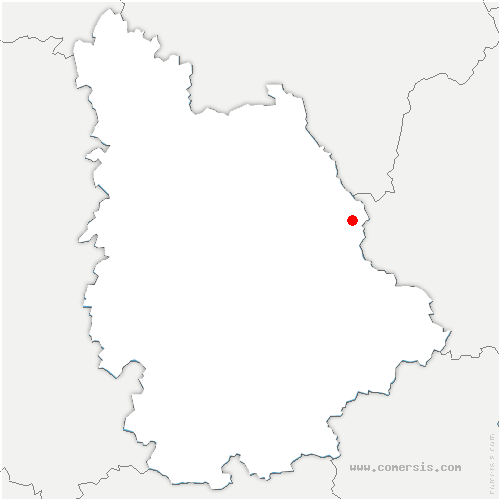 carte de localisation de Saint-Pierre-de-Maillé