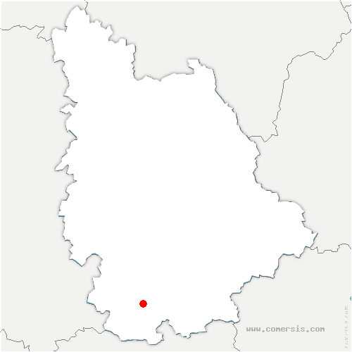 carte de localisation de Savigné