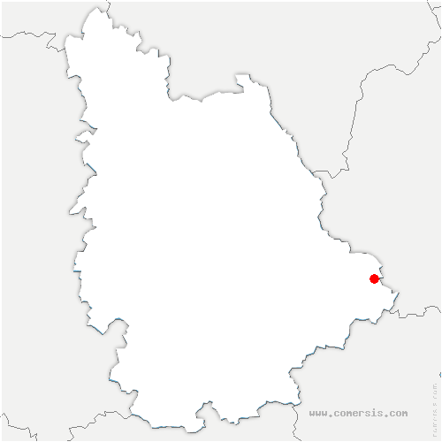 carte de localisation de la Trimouille