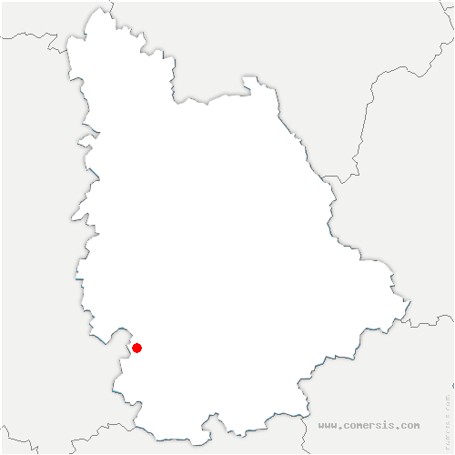 carte de localisation de Vaux