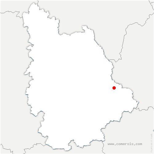 carte de localisation de Villemort