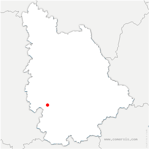 carte de localisation de Voulon