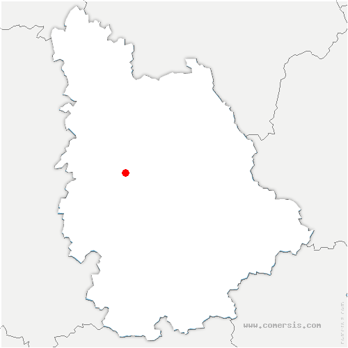carte de localisation de Vouneuil-sous-Biard