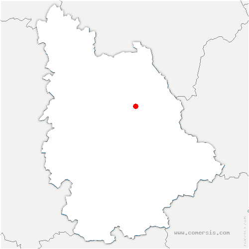 carte de localisation de Vouneuil-sur-Vienne