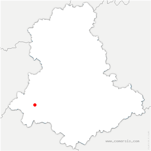 carte de localisation d'Auriat