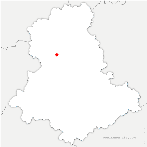 carte de localisation de Breuilaufa