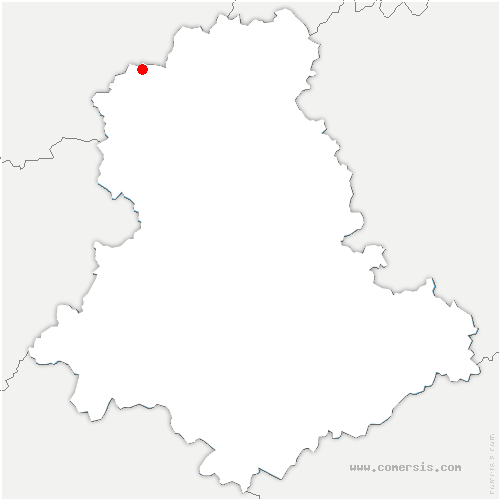 carte de localisation de Darnac