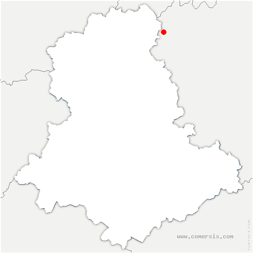 carte de localisation de Firbeix