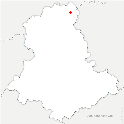 carte de localisation de Mailhac-sur-Benaize