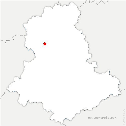 carte de localisation de Peyrissac
