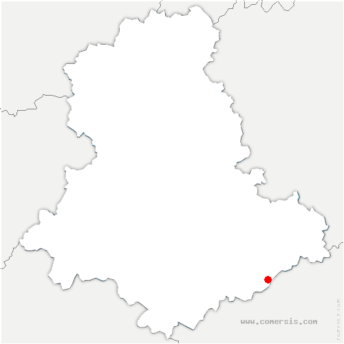 carte de localisation de Surdoux